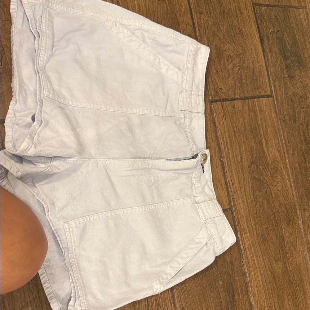 rag & bone Light Cream Women's Shorts